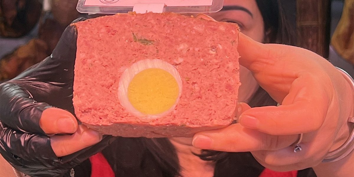 Cât costă drobul de oaie în Piața Obor din București? Câtă carne are?