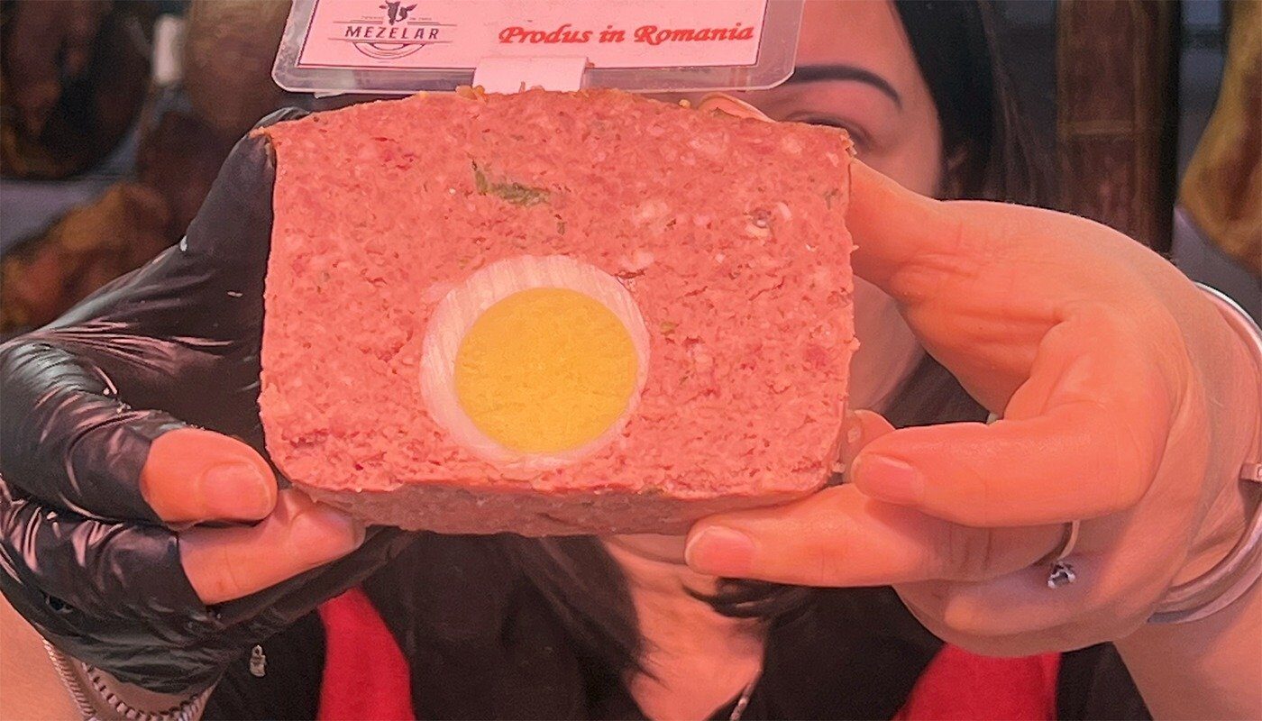 Cât costă drobul de oaie în Piața Obor din București? Câtă carne are?