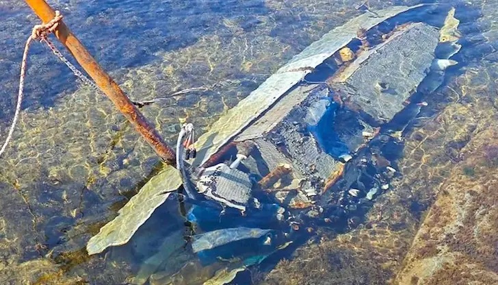 Marinarii bulgari, misiune periculoasă: Recuperează proiectile de la o dronă aruncată în aer