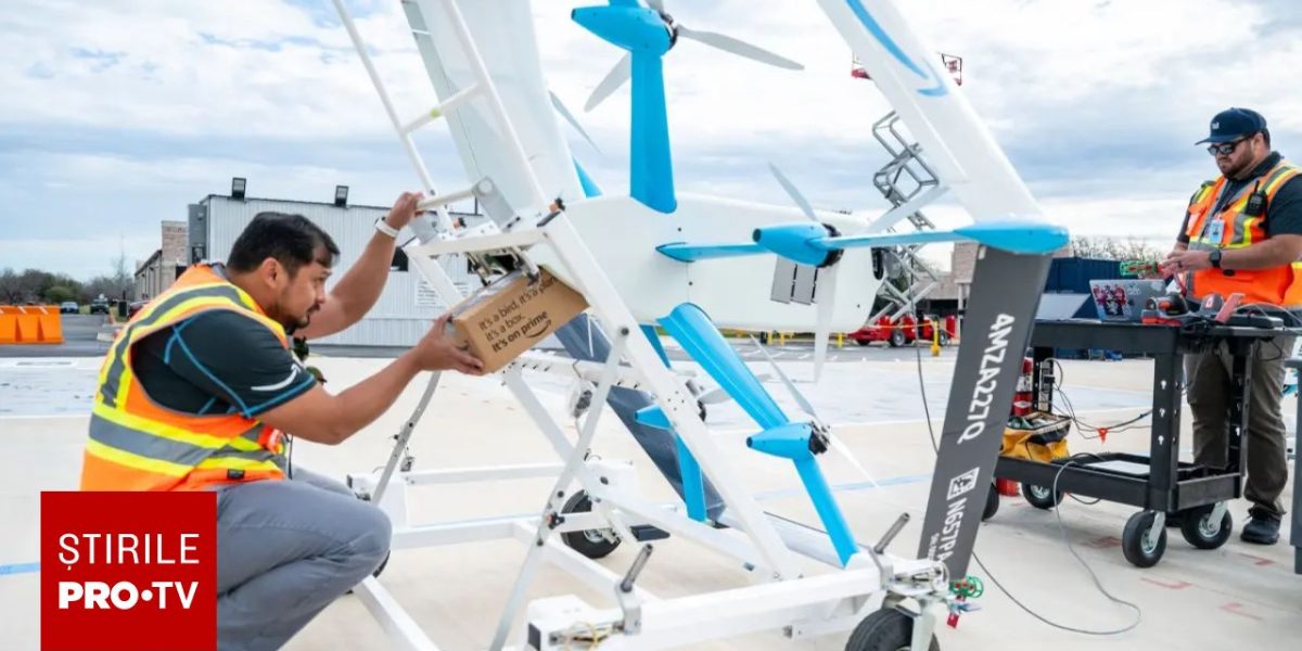 Amazon, sub asediu online: Dronele cu Inteligență Artificială fac praf coletele