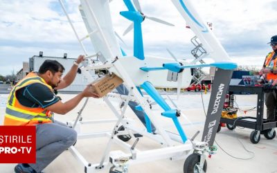 Amazon, sub asediu online: Dronele cu Inteligență Artificială fac praf coletele