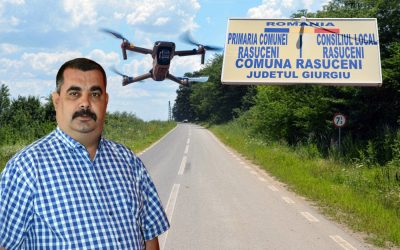Monitorizare video cu drone într-o comună săracă din România: licență parking