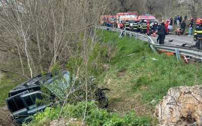 Accident grav la Sibiu: Cinci victime, printre ele un tânăr șî doi adolescenți