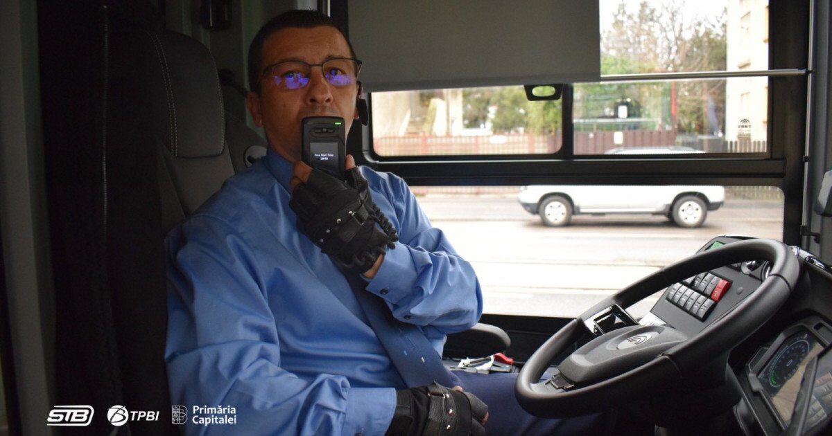 Troleibuze cu alcooltest în București: Șoferii intră în tură doar dacă sunt „OK”! Pe ce linii s-a implementat