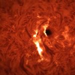 Erupție solară, auzită! Eveniment RAR, capturat chiar în direct