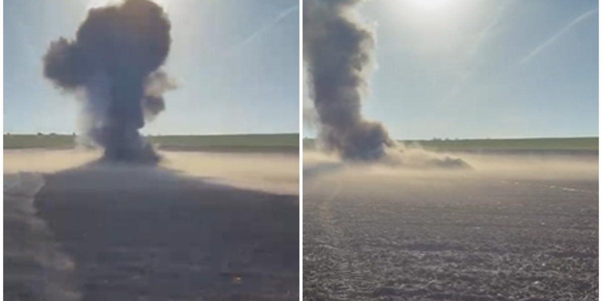 Explozia controlată: Finalul coșmarului cu fragmentele de dronă din Tulcea