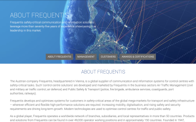 Frequentis România înregistrează o creștere semnificativă a cifrei de afaceri în 2025 Frequentis România, subsidiara a grupului austriac Frequentis AG, specializată în dezvoltarea de software pentru managementul traficului aerian și siguranța publică, a încheiat anul 2025 cu o cifră de afaceri de 95 milioane de lei (aproximativ 18,9 milioane de euro)