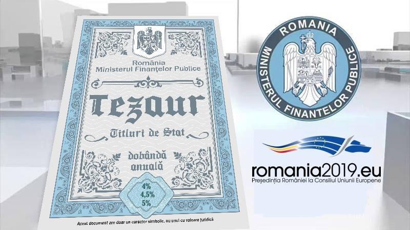 Românii pot investi în titlurile de stat Tezaur în perioada 6 aprilie – 8 mai 2026, acestea fiind o opțiune sigură pentru persoanele fizice interesate să își plaseze economiile pe termen mediu și lung