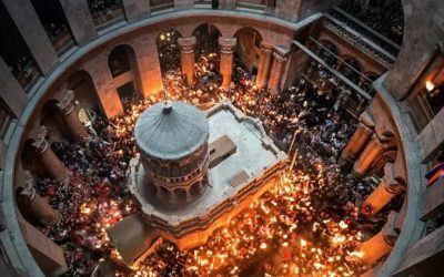 Sfânta Lumină ajunge în România, din zona de război