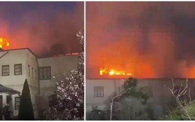 Incendiu devastator la Mănăstirea Bistrița în Vâlcea: O măicuță, dispărută