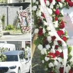 Durere la înmormântarea lui David, tânărul mort în accidentul din Snagov