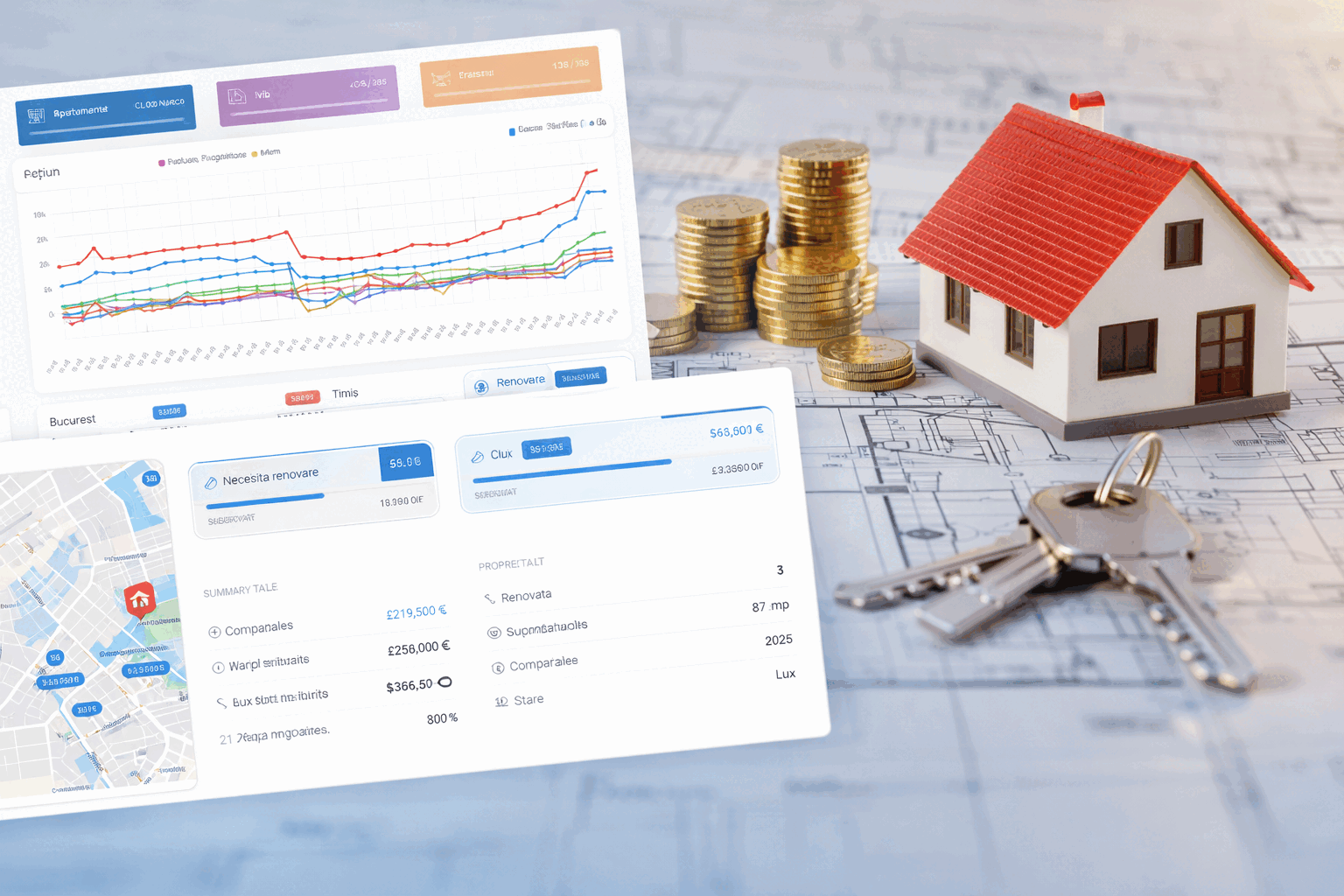 Noua platformă imo360 promite transparentizarea pieței imobiliare din România, folosind inteligența artificială și date complexe pentru o evaluare mai precisă a proprietăților