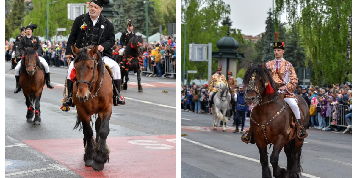 Brașov: Parada Junilor, un spectacol grandios la poalele Tâmpei