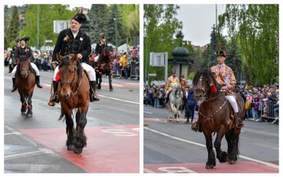 Brașov: Parada Junilor, un spectacol grandios la poalele Tâmpei