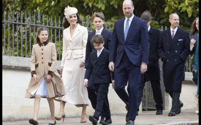 După doi ani de absență, Kate Middleton și Prințul William au revenit în lumina reflectoarelor, participând din nou la slujba de Paște la Castelul Windsor, alături de cei trei copii ai lor