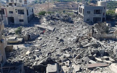 Imagini din satelit: Libanul, măcel brutalizat de Israel