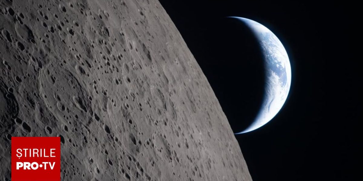 Noi imagini SPECTACULOASE de pe fața ASCUNSĂ a Lunii, cu Artemis II. GALERIE FOTO