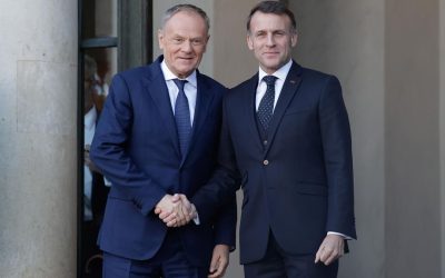 Macron și Tusk, la Gdansk: Scutul nuclear european, pe tapet