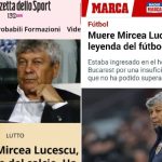 Lumea fotbalului, în doliu: “Il Luce”, peste Champions League