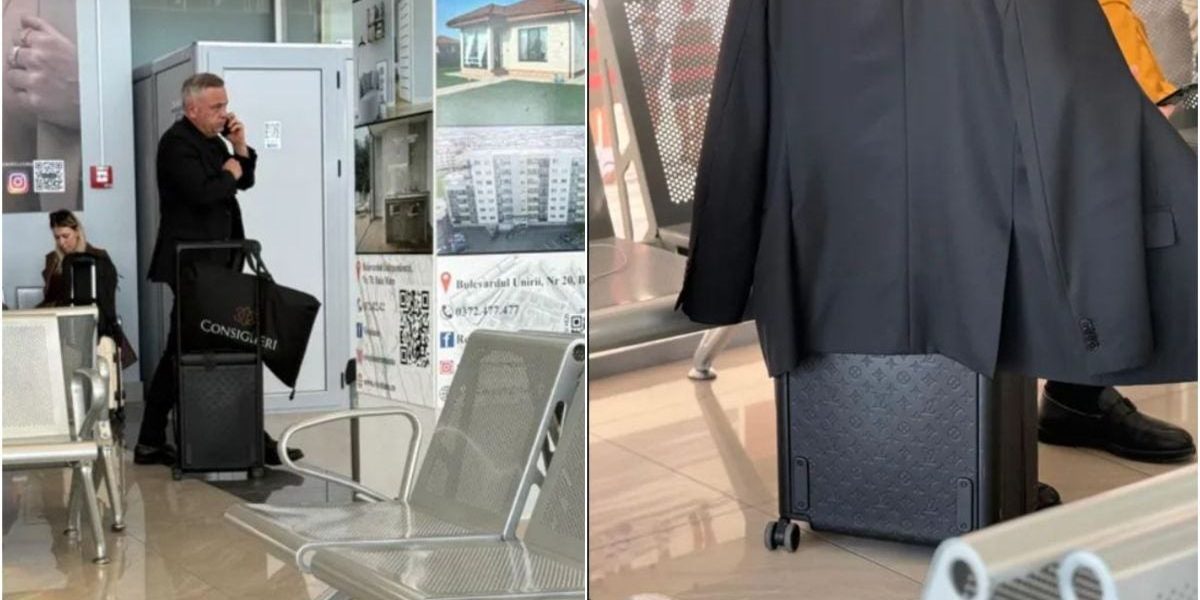 Barbu, cu geantă Louis Vuitton de lux: „Cadou, nu știu cât costă”