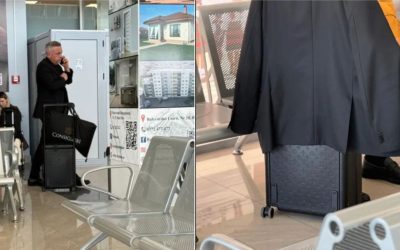 Barbu, cu geantă Louis Vuitton de lux: „Cadou, nu știu cât costă”