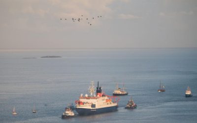 Insulă FANTOMĂ, descoperită de un spărgător de gheață. Nu apărea pe hărți!