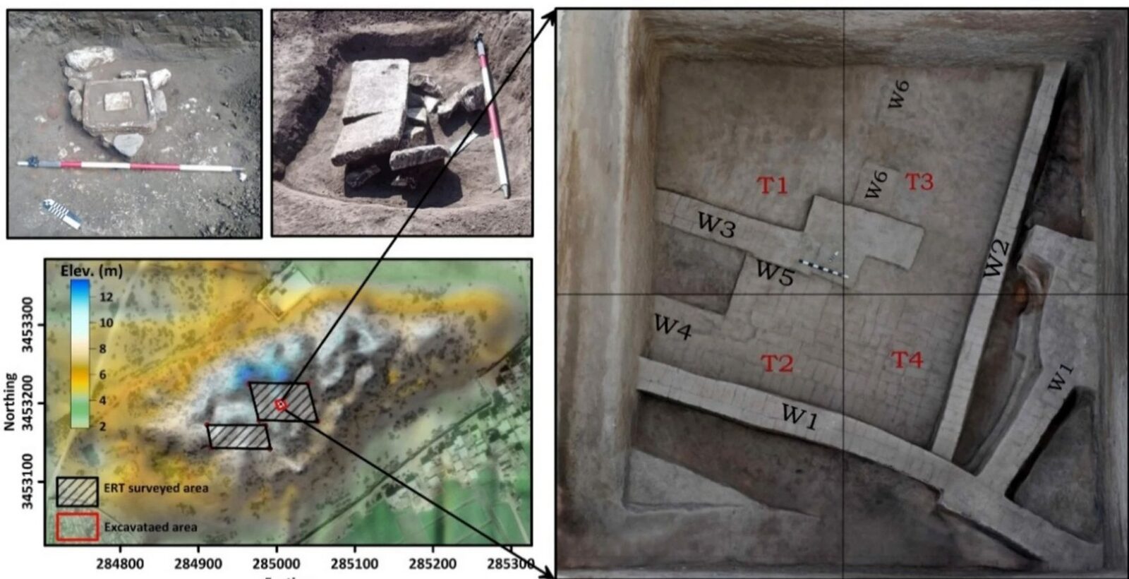 Arheologii au descoperit o structură misterioasă sub ruinele unui oraș antic din Egipt, folosind tehnologii moderne de scanare, în timp ce cercetau situl din nord-vestul Deltei Nilului
