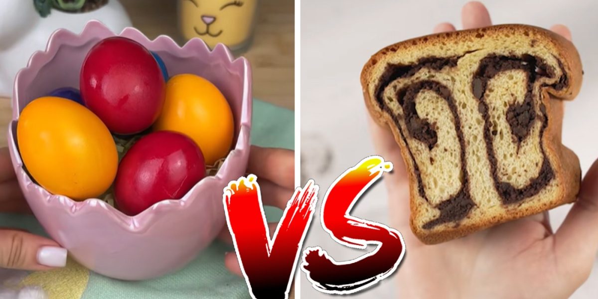 Cozonac vs. ouă fierte: Ce îngrașă mai mult? Calculul caloric, dezvăluit