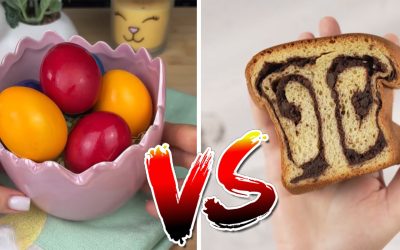 Cozonac vs. ouă fierte: Ce îngrașă mai mult? Calculul caloric, dezvăluit