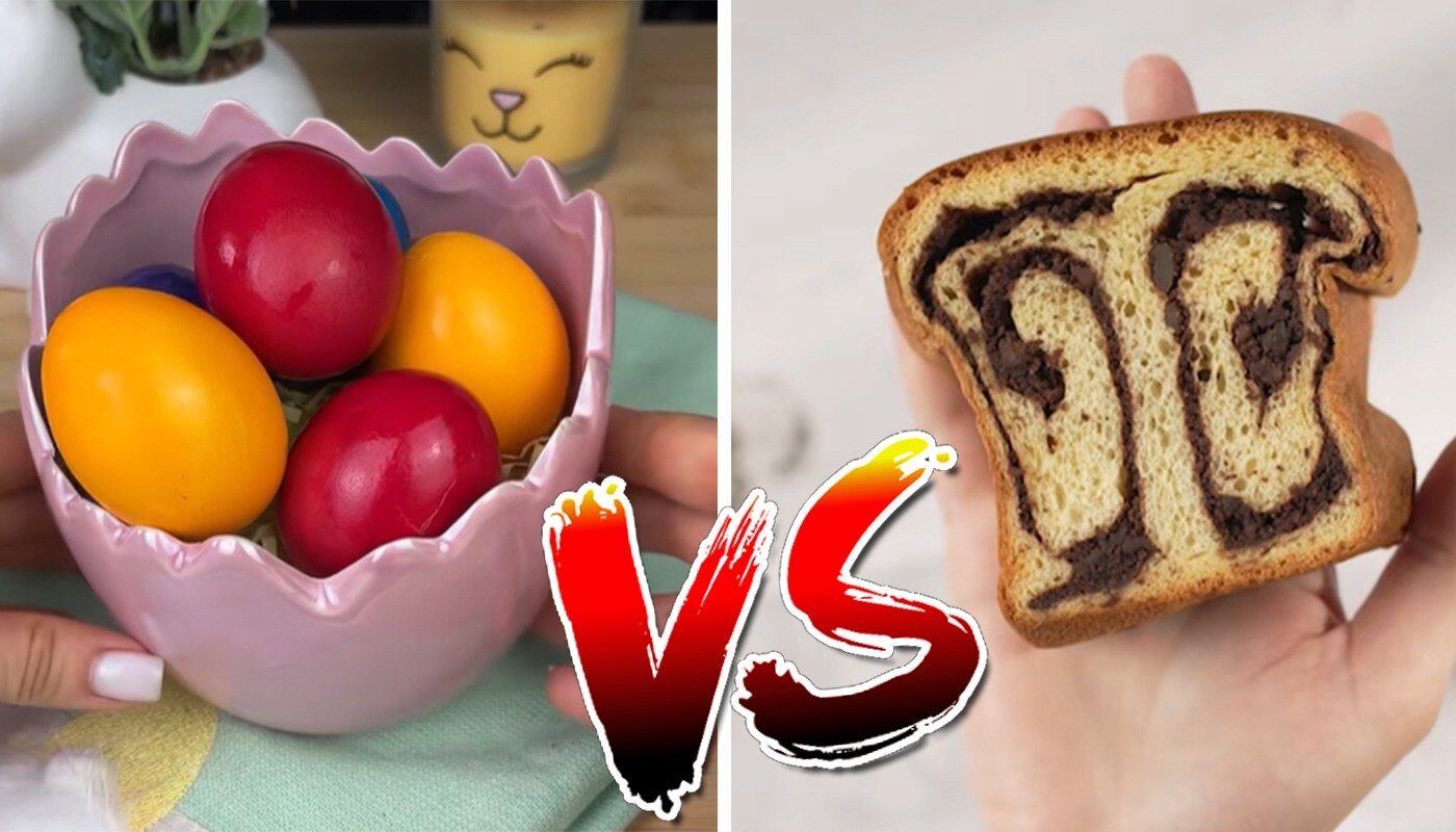 Cozonac vs. ouă fierte: Ce îngrașă mai mult? Calculul caloric, dezvăluit