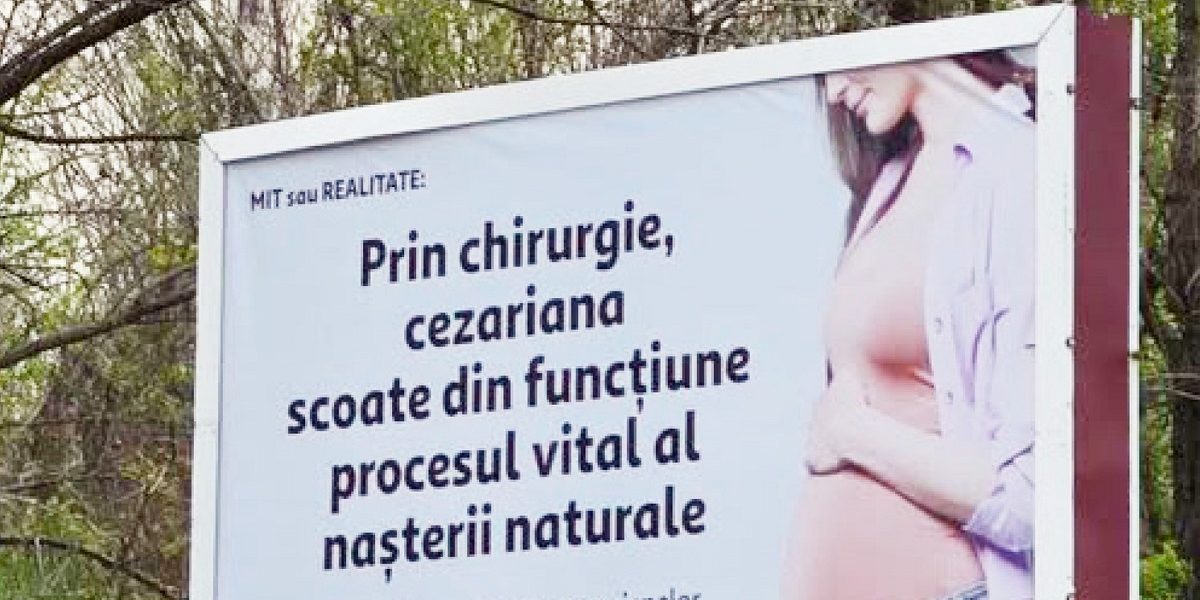 Diana Buzoianu atacă panourile despre cezariană: Sesizare la Protecție și Primării