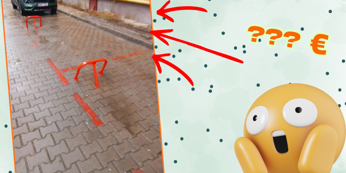 Loc de parcare la preț de garsonieră în Cluj! Dorobanților, prețuri nebune