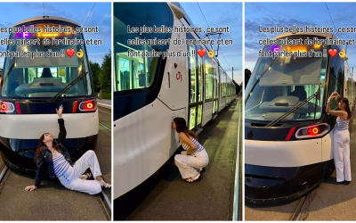 O femeie de 44 de ani din Franța s-a angajat într-un gest inedit: s-a „căsătorit” simbolic cu un tramvai