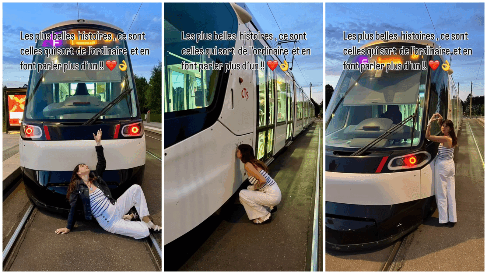 O femeie de 44 de ani din Franța s-a angajat într-un gest inedit: s-a „căsătorit” simbolic cu un tramvai