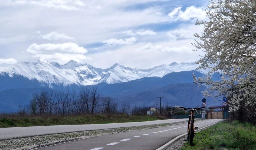 FOTO | Paradisul pedalatului: Pista Făgăraș, 7 km cu priveliște de vis