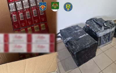 Rețea de contrabandă cu țigări, lovită în Moldova. Poliția de Frontieră Română a ajutat