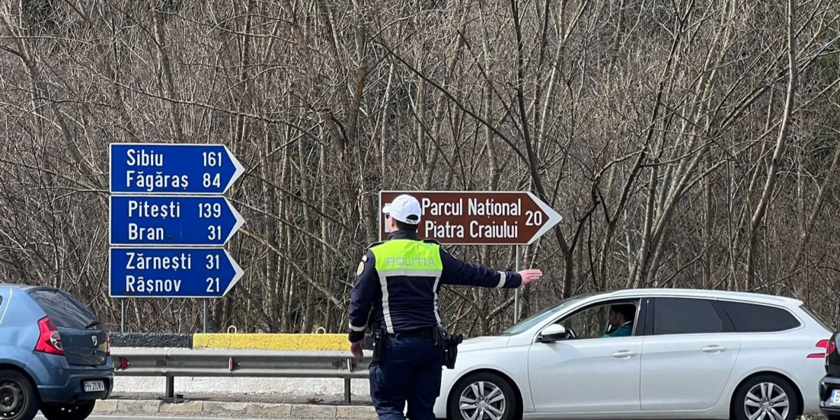 Agitație pe DN1 Brașov-București: Polițiștii recomandă rute ocolitoare