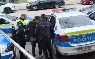 Tânăr, arestat după ce a lovit un polițist, la București, pentru muzică