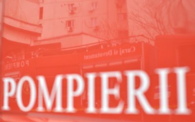 Incendiu la București: arde o clădire pe Tache Ionescu, afectată și Sinagoga din Amzei