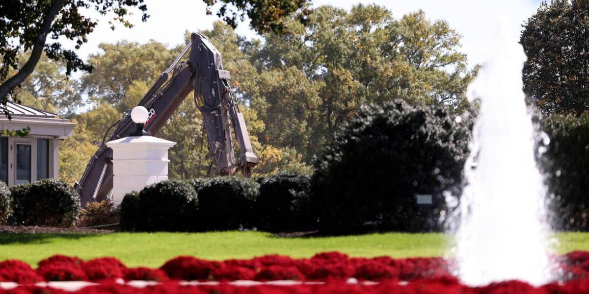 Trump, undă verde pentru sala de bal de la Casa Albă: Lucrările continuă