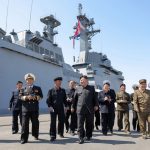 Kim Jong-Un testează distrugătorul Choe Hyon, capabil de atac nuclear