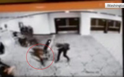 Imagini ȘOC: Momentul imobilizării atacatorului de la Casa Albă, ținta: Trump
