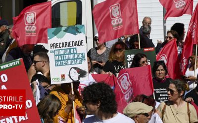 Lisabona, scena protestelor masive: Zeci de mii de oameni, împotriva reformelor muncii