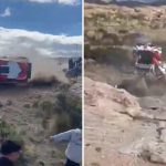 Accident grav la un raliu în Argentina: Un mort și doi răniți, imagini șocante