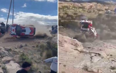 Accident grav la un raliu în Argentina: Un mort și doi răniți, imagini șocante