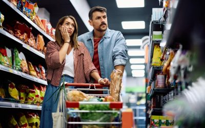 Inflație record în România: Energia urcă cu 57%, alimentele, cu 7%