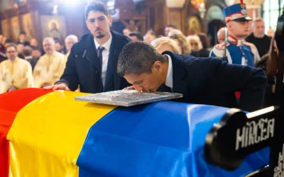 Răzvan Lucescu, sfâșiat de durere la căpătâiul lui Mircea Lucescu. Ultima despărțire