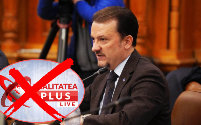 Realitatea Plus va fi scoasă temporar din emisie, anunță CNA Valentin Jucan, vicepreședintele CNA, a confirmat recent că postul de televiziune Realitatea Plus va fi închis temporar în următoarele zile