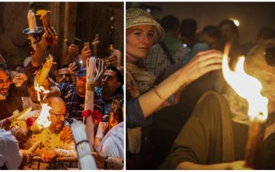 Lumina Sfântă de la Ierusalim, aprinsă. Când ajunge în România și ce simbolizează