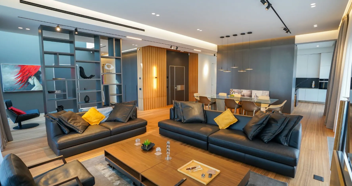 Penthouse de LUX lângă Ambasada SUA: 300 mp, 2,5 mil. euro. Cât face metrul pătrat